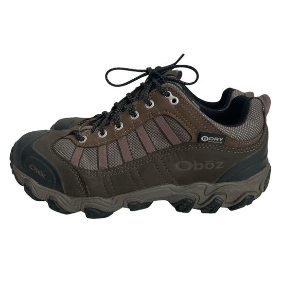 Oboz Tamarack B-DRY Waterproof Lace Up Hiking Trail Shoes Men Size 8 - Picture 2 of 12